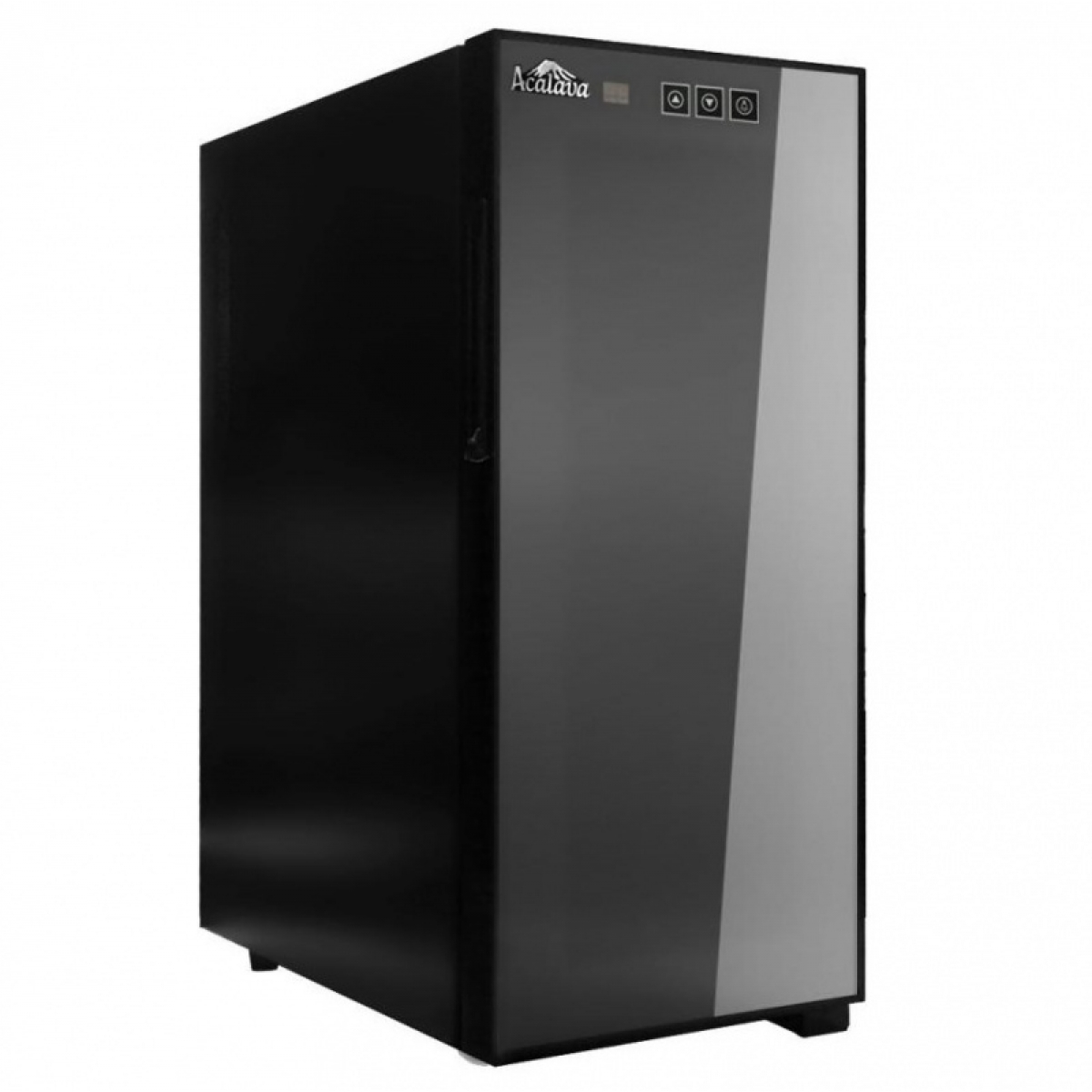 Acalava ALWC-12T33C1 12瓶半導體電子酒櫃 | 恆溫保濕 | 觸控面板 (不銹鋼架)