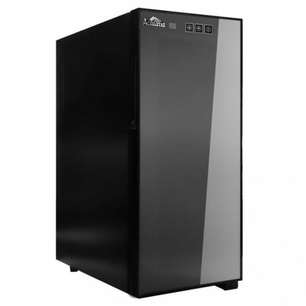 Acalava ALWC-12T33C1 12瓶半導體電子酒櫃 | 恆溫保濕 | 觸控面板 (不銹鋼架)