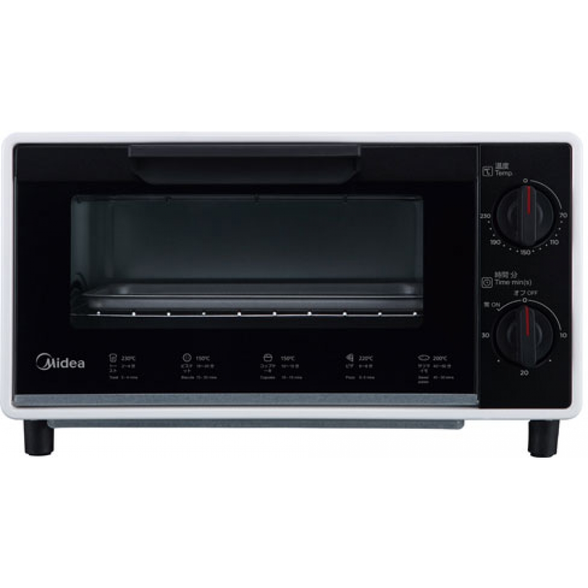 Midea 美的 MT0820 8.0公升座檯式焗爐 | 旋鈕式溫控計時