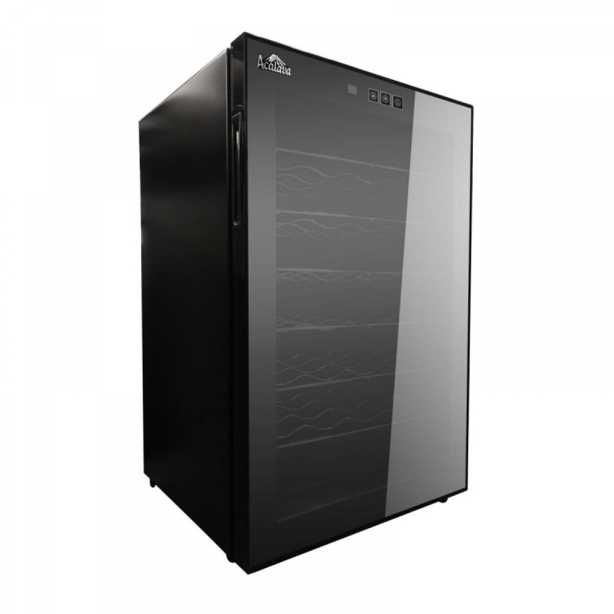 Acalava ALWC-28T65SFW 28瓶雙核半導體電子酒櫃 | 恆溫保濕 | 防紫外線玻璃門