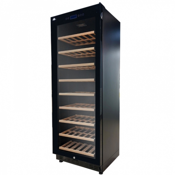 Acalava ALWC-107PW 107瓶壓縮式電子酒櫃 | 櫸木架 | 觸控LCD顯示