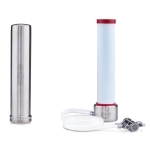 B&H UKSSD-F-Ocean max 皇家衛兵雙管濾水器 | 磨砂不銹鋼 | 除鉛達99.8%