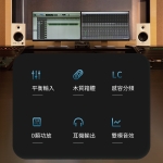 Edifier MR4 4吋有源監聽喇叭 | 雙模音效 | DSP數碼處理 (黑色)