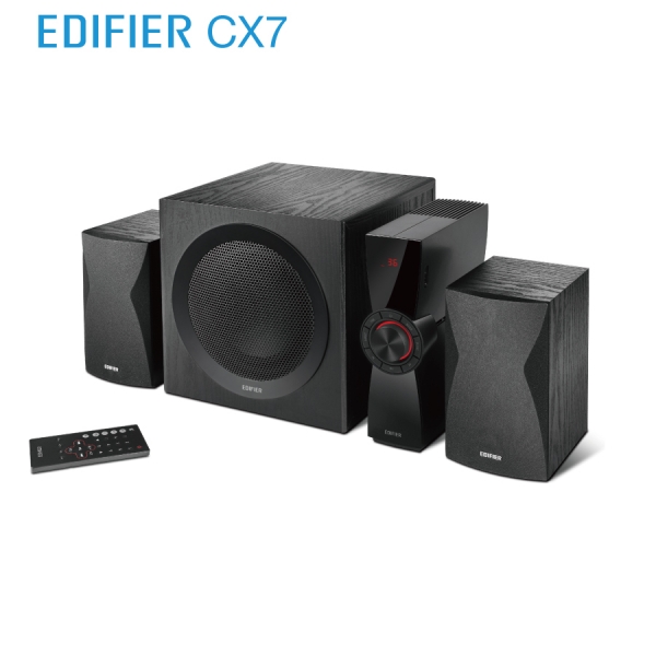 Edifier CX7 2.1聲道多媒體劇院喇叭 | 8吋低音炮 | 藍牙5.0