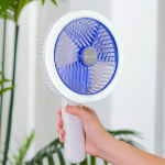 W.A.S.H F178A 座枱/夾/手提風扇 | 4檔風量 | LED燈