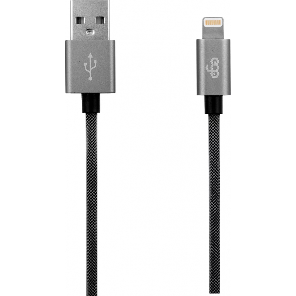 EGO Apple MFi認證 Lightning 充電線 (灰色) (100cm)