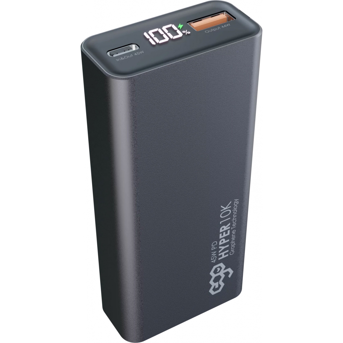 EGO Hyper10K 石墨烯10000mAh 45W 行動電源 (太空灰)