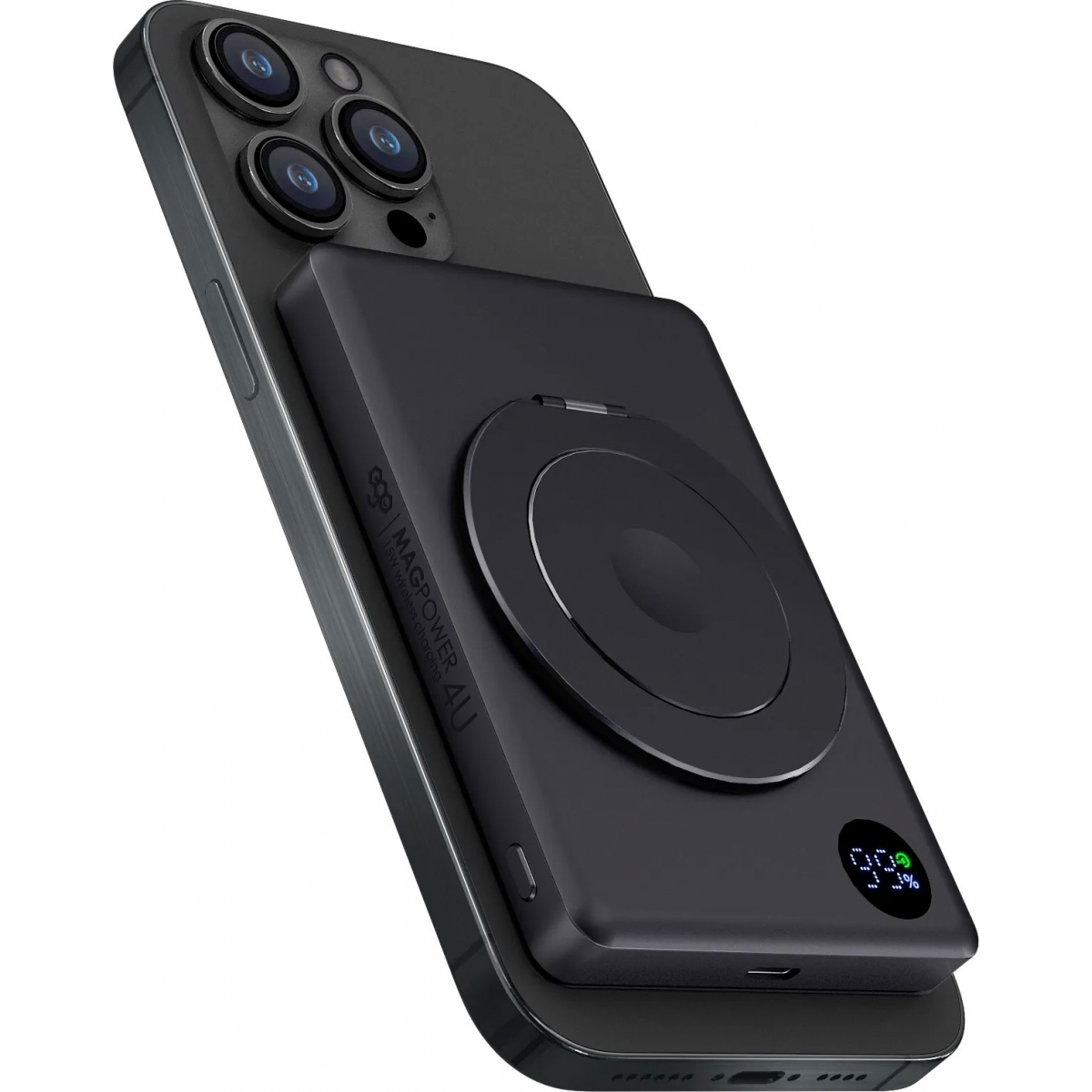 EGO Magpower Gen.4U 10000mAh Magsafe 移動電源 (鈦黑)