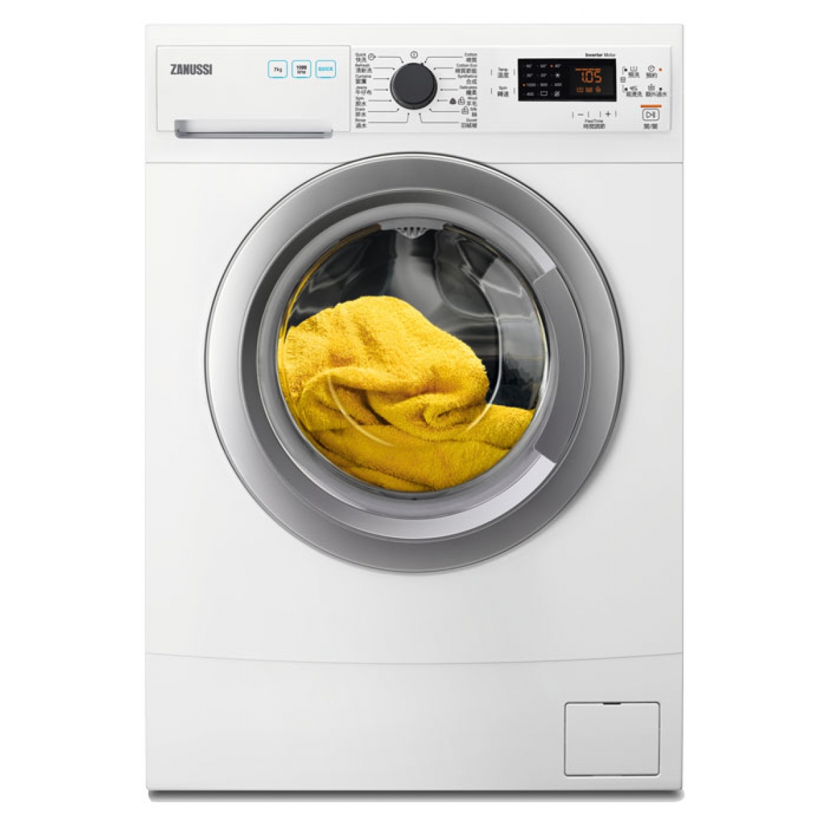 Zanussi 金章 ZWS714B5S 7公斤 1000轉 變頻纖薄前置式洗衣機 Zanussi 金章 ZWS714B5S 7公斤 1000轉 變頻纖薄前置式洗衣機