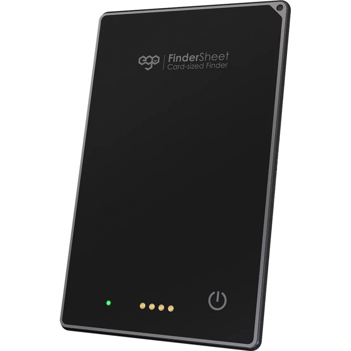 EGO FinderSheet 可再充電 卡片形追蹤器 (黑色)