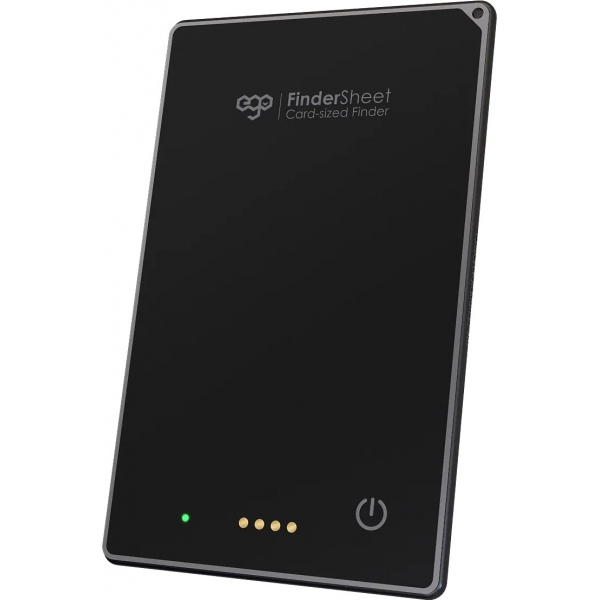 EGO FinderSheet 可再充電 卡片形追蹤器 (黑色)