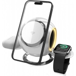 EGO Mag.Q 3合1 15W Magsafe 充電座 (月光白)