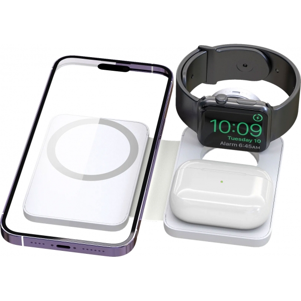 EGO 3合1 Magpad2 Magsafe 無線充電器 (白色)