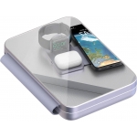 EGO 3合1 Magpad2 Magsafe 無線充電器 (紫色)