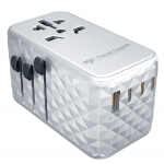 EGO 652FT-WH 120W Travel GaN Pro 4USB Charger (White)