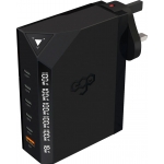 EGO EX120-BK Exinno+ 180W Real-time Wattage Panel 6Ports USB Charger (Black)