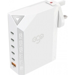 EGO EX240-WH Exinno+ 300W Real-time Wattage Display USB Charger (White)