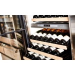 Sub-Zero ICBBW-30/S/PH 146瓶 嵌入式酒櫃 - 雙溫區，抗紫外線