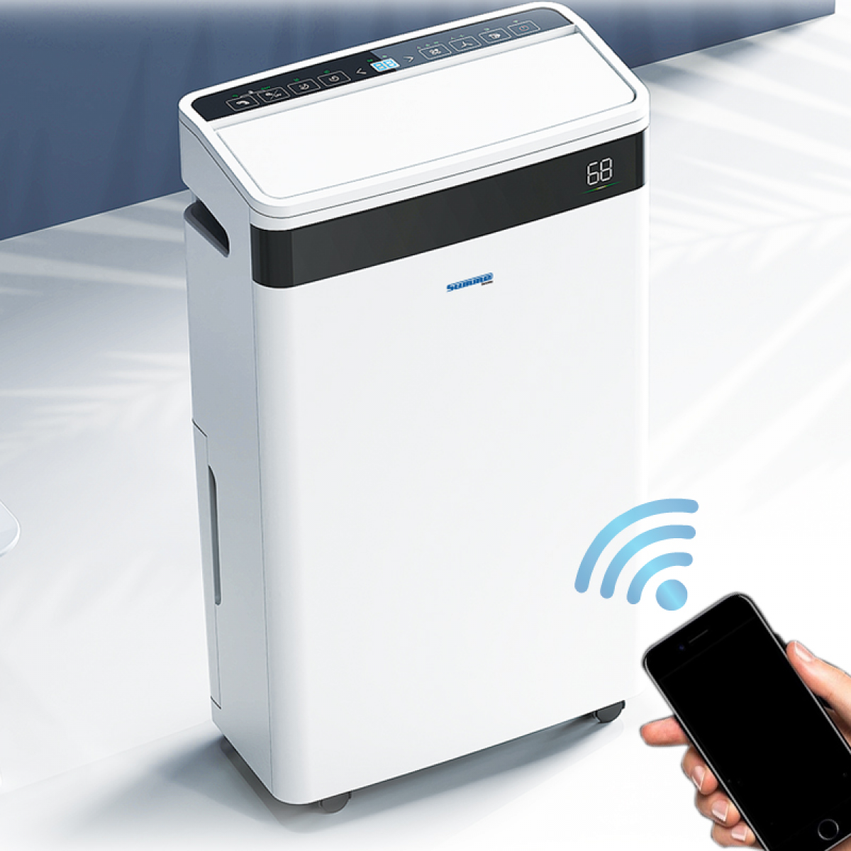 Summe 德國卓爾 SDF-201W 20L WiFi 2合1空氣淨化抽濕機 - 200mm超薄、負離子功能