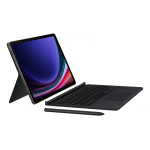 Samsung EF-DX715UBEGWW Tab S9 Book Cover Keyboard (Black)