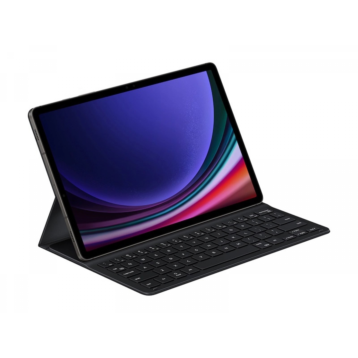 Samsung Tab S9+ 薄型鍵盤皮套 EF-DX810UBEGWW (黑色) - 輕巧纖薄、支援DeX模式