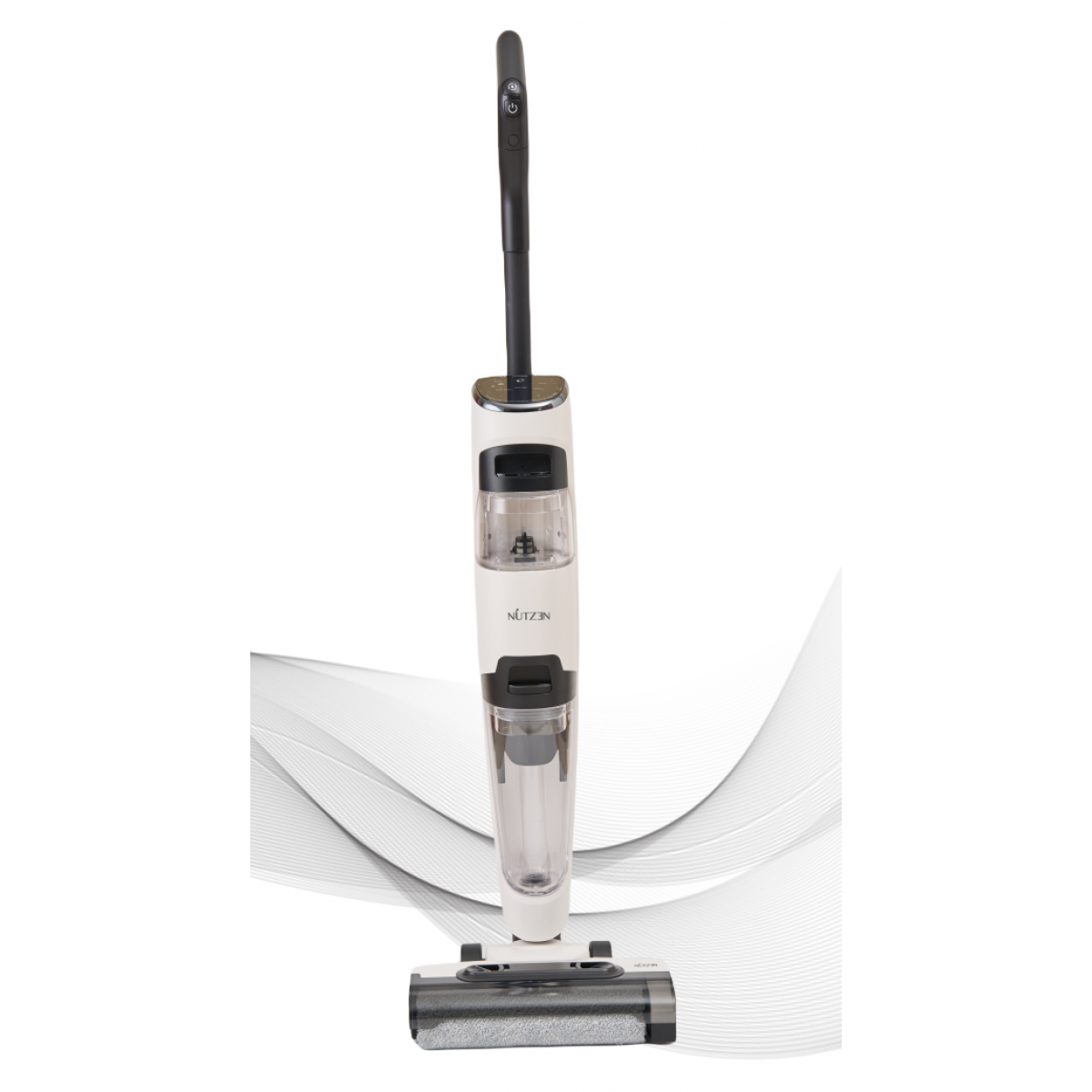 Nutzen 樂斯 NWVC-12W 3合1 無線乾濕拖地吸塵機 (白色)