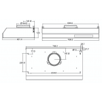 Nutzen 樂斯 NRH-20S 71厘米 體感雙摩打電熱除油抽油煙機 (活性炭)