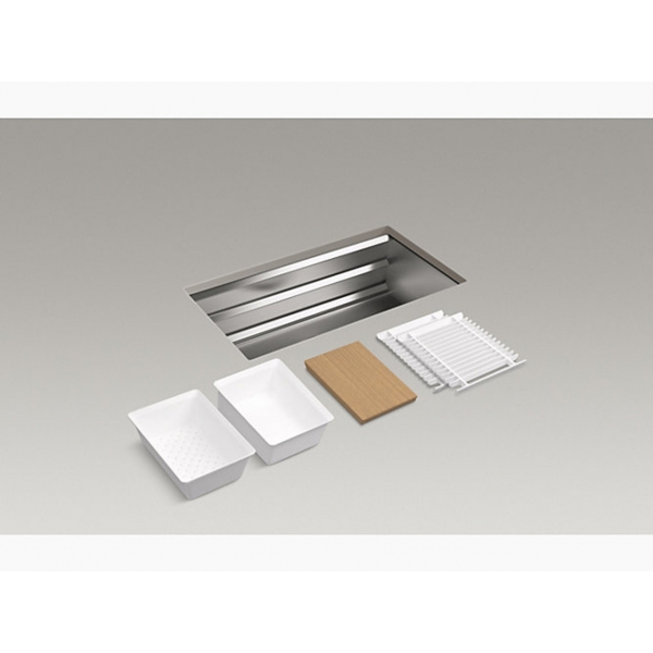 Kohler K-5540T-C-NA Prolific 33吋 下崁式廚房鋅盆 (不鏽鋼)