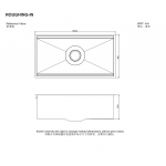 Kohler K-5540T-C-NA Prolific 33吋 下崁式廚房鋅盆 (不鏽鋼)