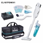 Makita CL107FDWX1 充電式吸塵機套裝 (白色)