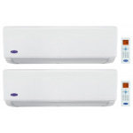 Carrier 開利 1.0匹+1.0匹 一拖二 變頻淨冷型 多聯式掛牆分體冷氣機 (42KHG009DSM+42KHG009DSM/38KUS018DS2)