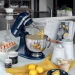KitchenAid 5KSM175PSBIB 4.8公升 Artisan 抬頭式廚師機 (雙碗 & 雙攪拌槳) (墨藍色)