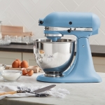 【展銷品】 KitchenAid 5KSM175PSBVB 4.8公升 Artisan 抬頭式廚師機 (雙碗 & 雙攪拌槳) (絲絨藍)