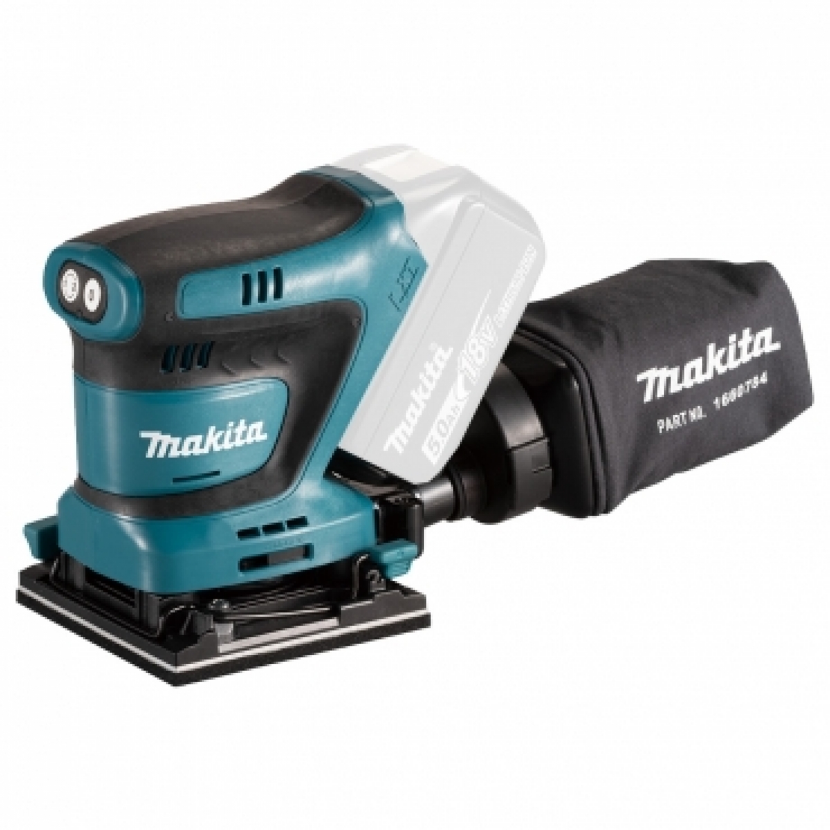 Makita DBO480Z 充電式平板砂光機 多種底墊兼容