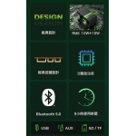 Edifier MP230 復古可攜式藍牙喇叭 (白色)