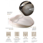 Hi hip 黑色骨盆矯正坐墊 (分散體壓/防水/輕巧)