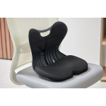 Hi hip 黑色加大升級版坐姿矯正椅背坐墊 (200kg承重/槓桿原理)