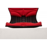 Hi hip 紅色加大升級版坐姿矯正椅背坐墊 (200kg承重/槓桿原理)