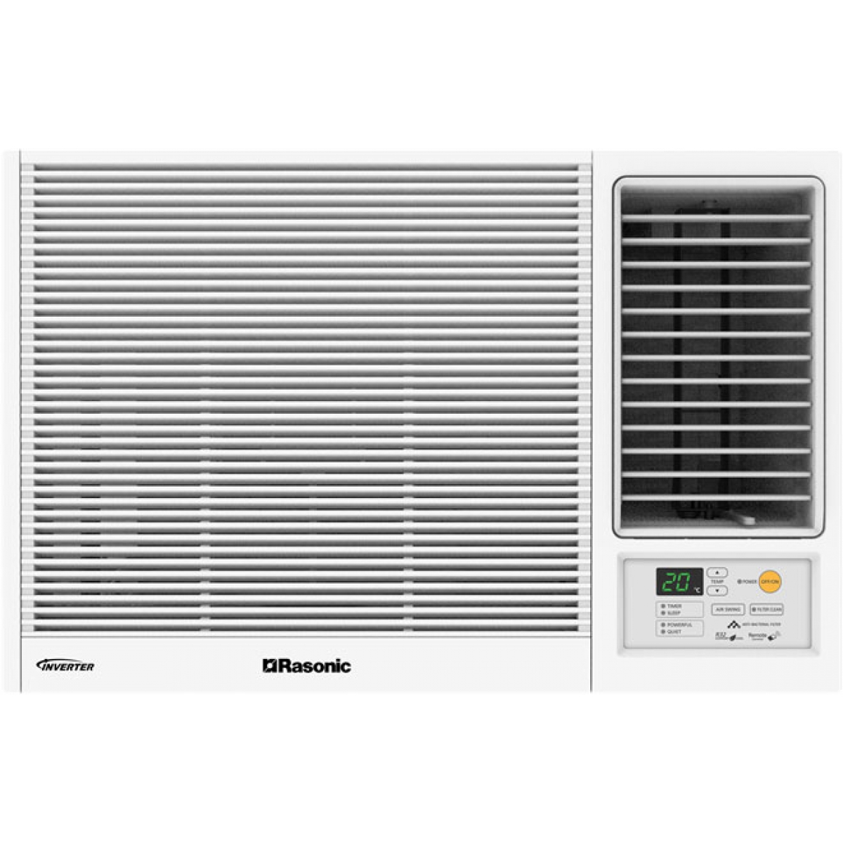 RASONIC 樂信 RC-SU180A 2匹 變頻淨冷窗口機：1級能源、R32環保雪種