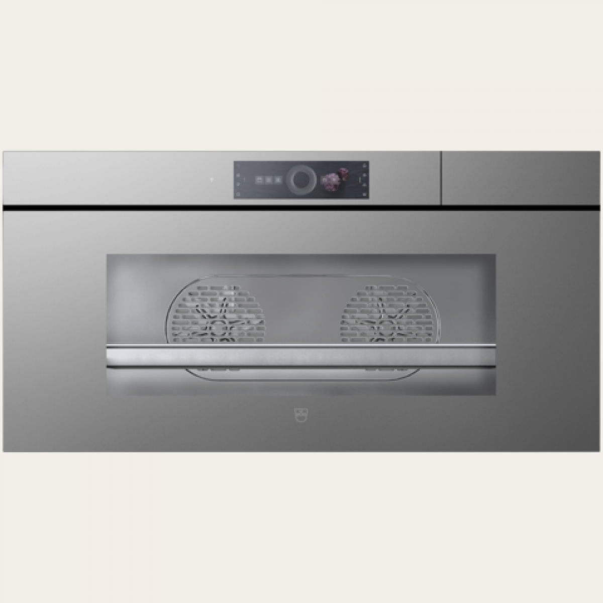 V-Zug CS6T-23046 CombiSteamer V6000 Grand 自動門 90厘米 68公升 嵌入式蒸焗爐 (白金鏡面玻璃)