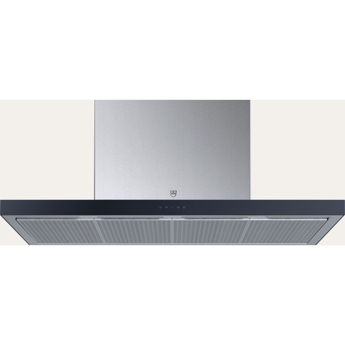 V-Zug AiroClearWall V4000 120cm 1262m³/h 掛牆式抽油煙機：雙馬達、靜音、智能後運行功能