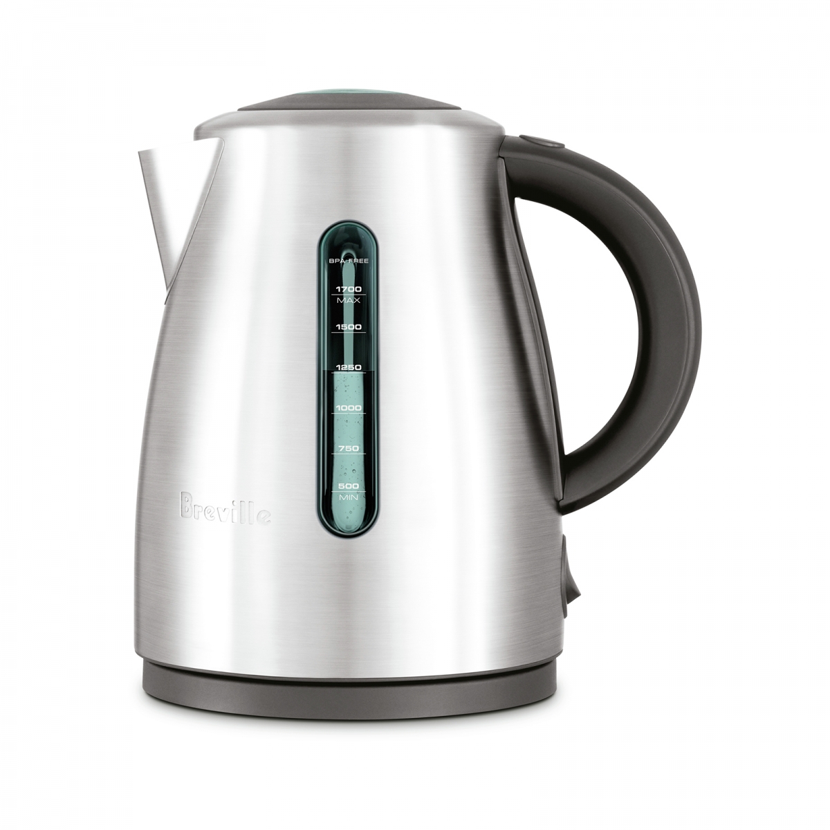 Breville BKE495BSS 1.7公升 電熱水壺：2400W快熱、304不鏽鋼、三重安全保護