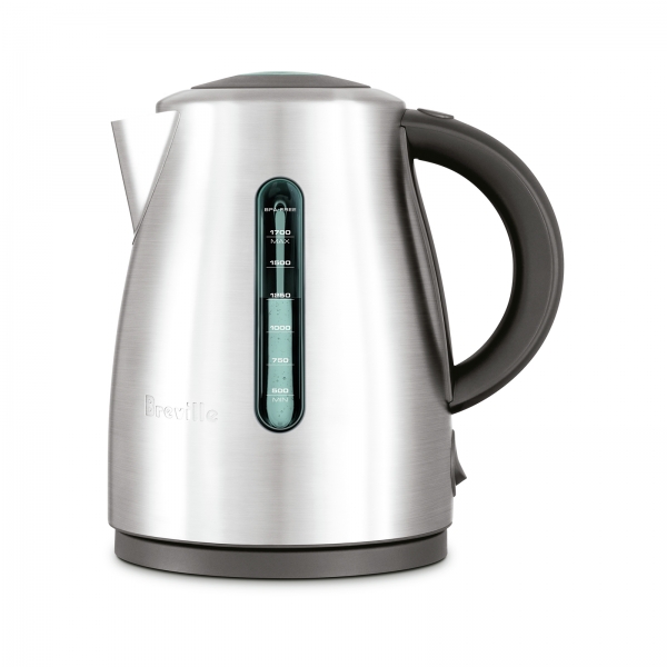 Breville BKE495BSS 1.7公升 電熱水壺：2400W快熱、304不鏽鋼、三重安全保護