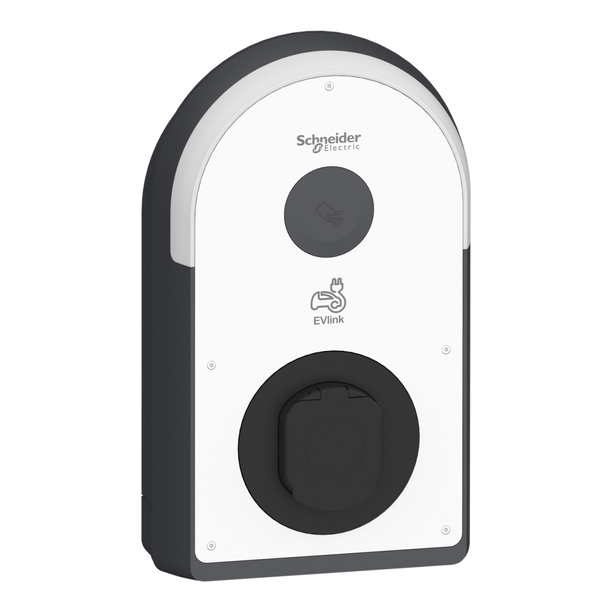 Schneider Electric EVlinkTM Pro AC Lite EVB3S07N41 單相 7.4kW 充電器：7.4kW功率、OCPP 1.6連線、RFID/NFC門禁