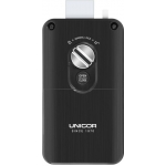 Unicor UNC-R500FBK Fingerprint Rim Lock (Black)