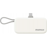 Momax 1-Power Mini 5000mAh 内置可折叠USB-C移動電源 IP130W (白色)