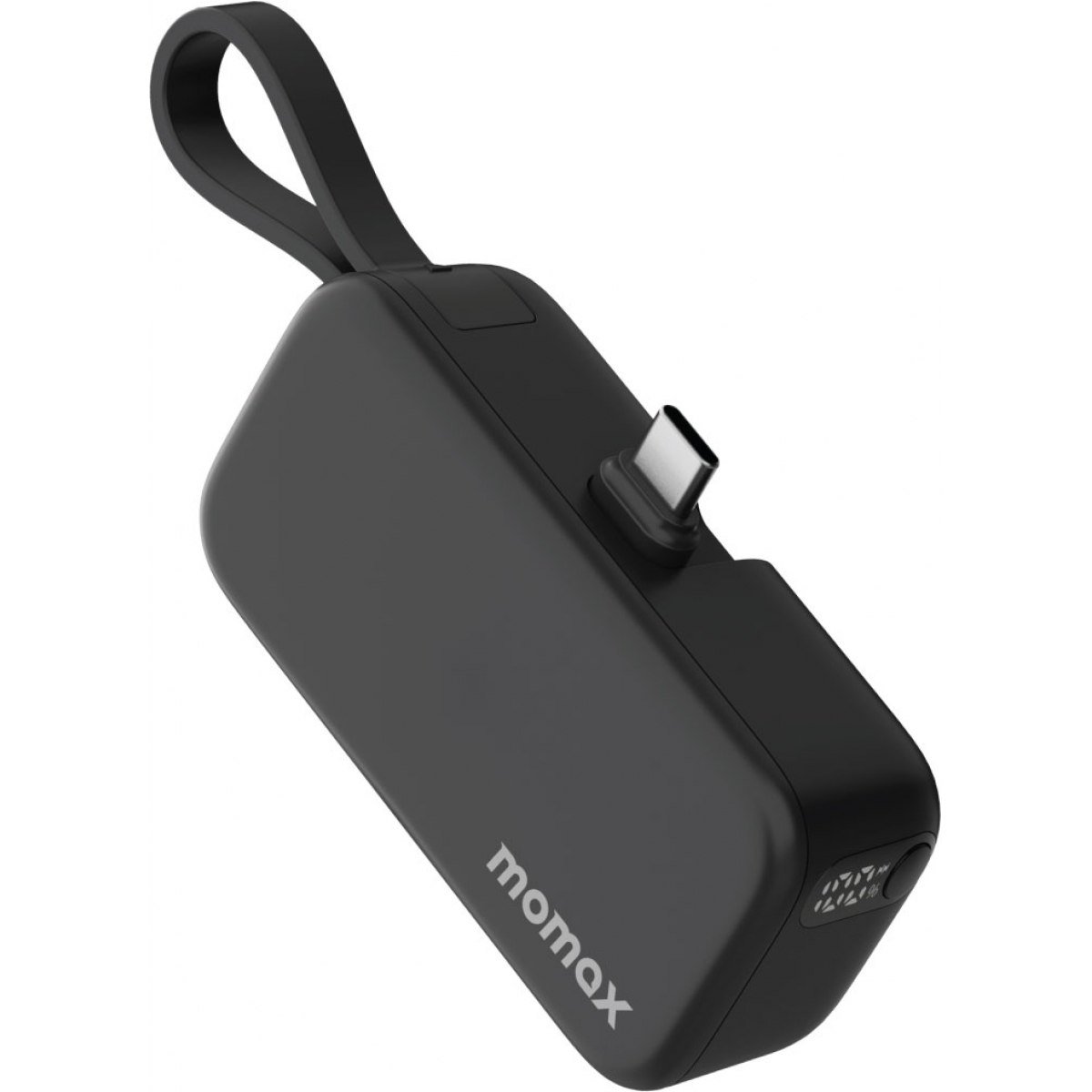 Momax 1-Power Mini 5000mAh 内置可折叠USB-C移動電源 IP130D (黑色)
