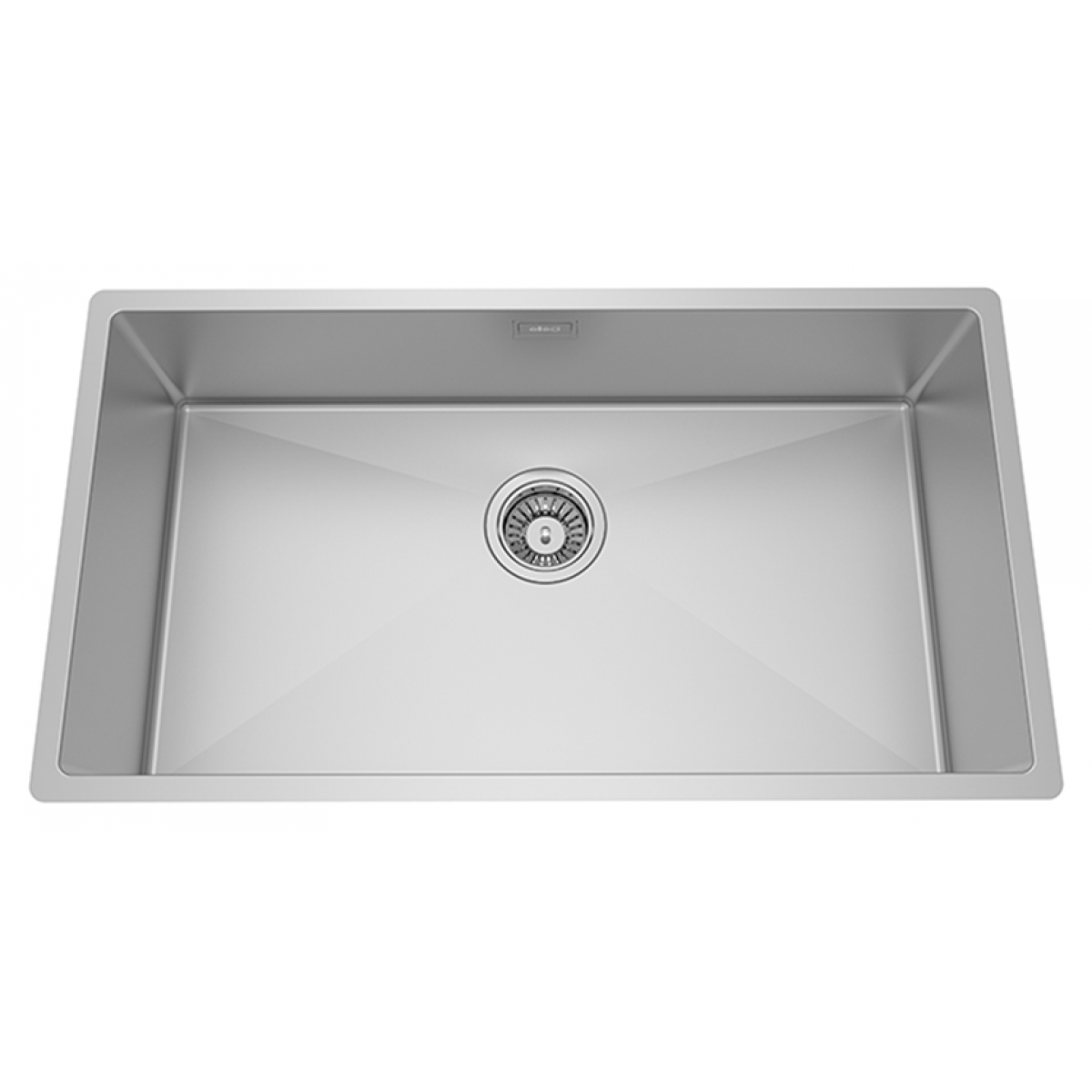 Elleci ARCA ARC1076-15 不銹鋼廚房單鋅盆 | 1.5mm厚304不銹鋼 | 枱上/枱下安裝