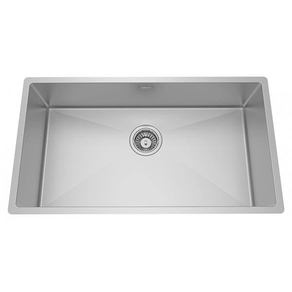 Elleci ARCA ARC1076-15 不銹鋼廚房單鋅盆 | 1.5mm厚304不銹鋼 | 枱上/枱下安裝