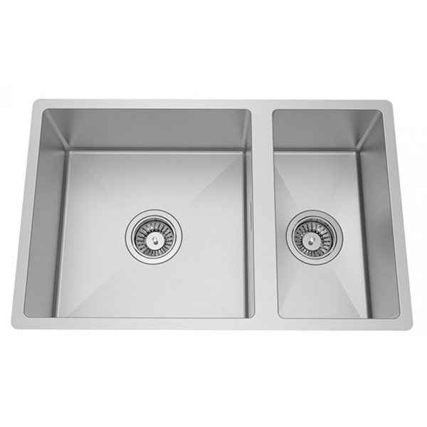 Elleci ARCA ARC2076DB-15 不銹鋼廚房雙鋅盆 | 1.5mm厚304不銹鋼 | 多功能安裝